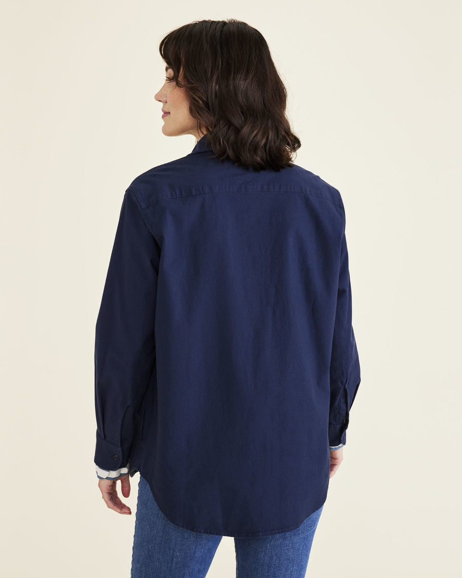 (image for) Classic Shirt Jacket, Relaxed Fit